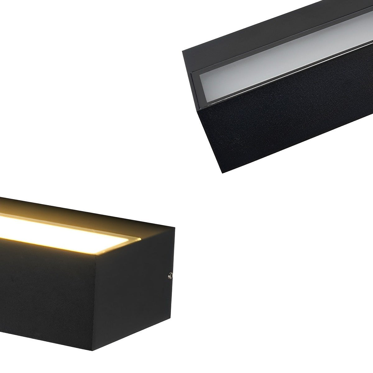 Minimalistische lineare LED-Außenwandleuchte
