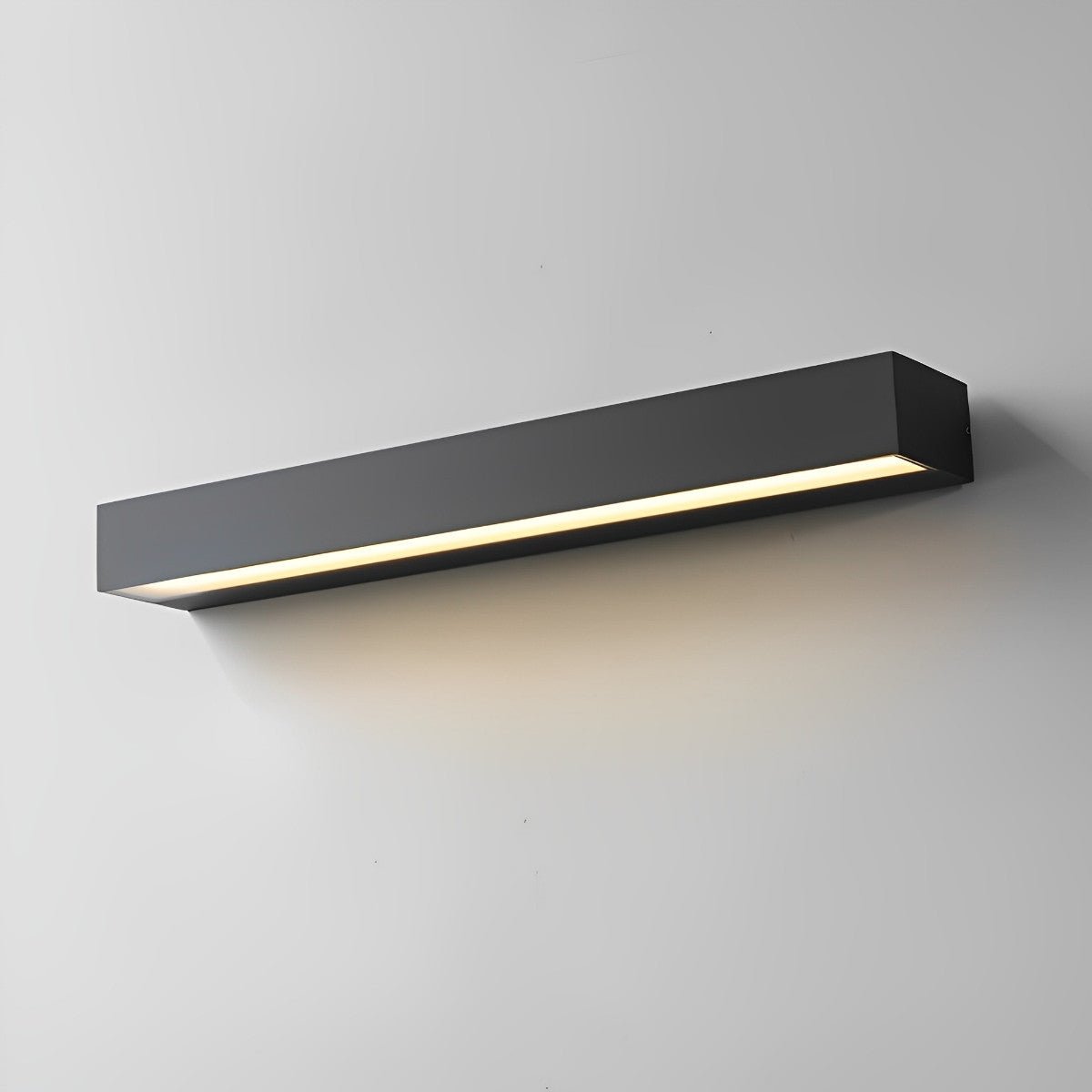 Minimalistische lineare LED-Außenwandleuchte