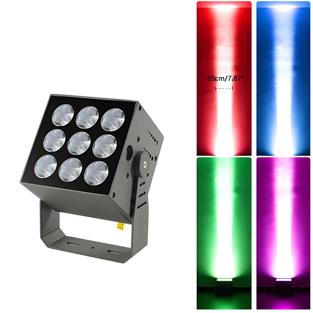 Wasserdichte IP65 LED-Außenwandleuchte mit Wasserfall-Lichteffekt
