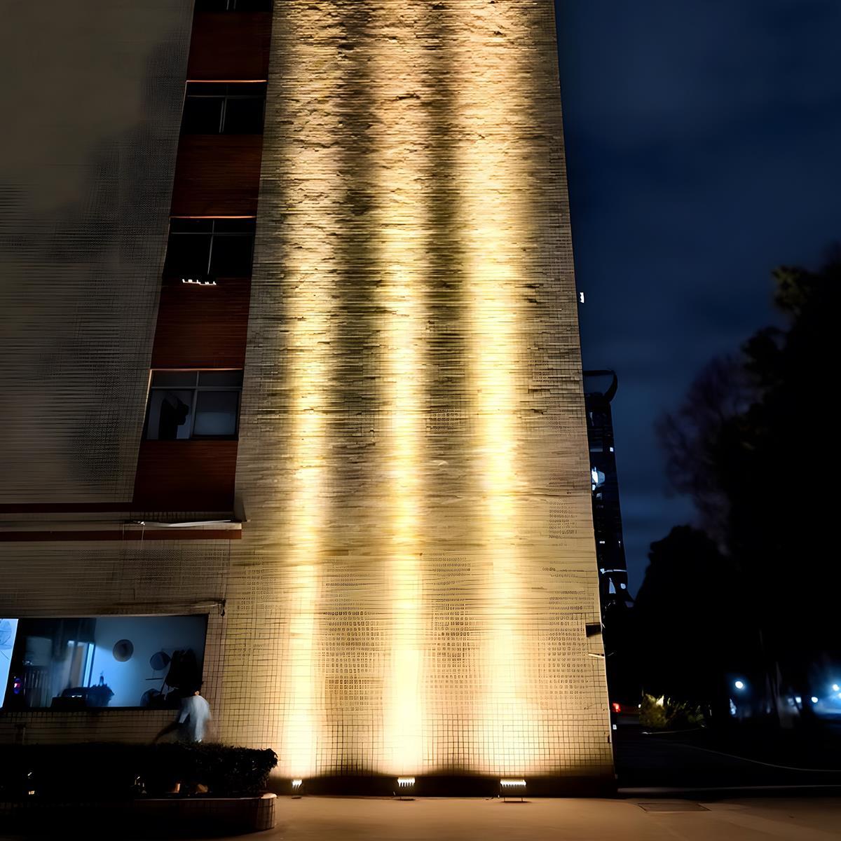 Wasserdichte IP65 LED-Außenwandleuchte mit Wasserfall-Lichteffekt