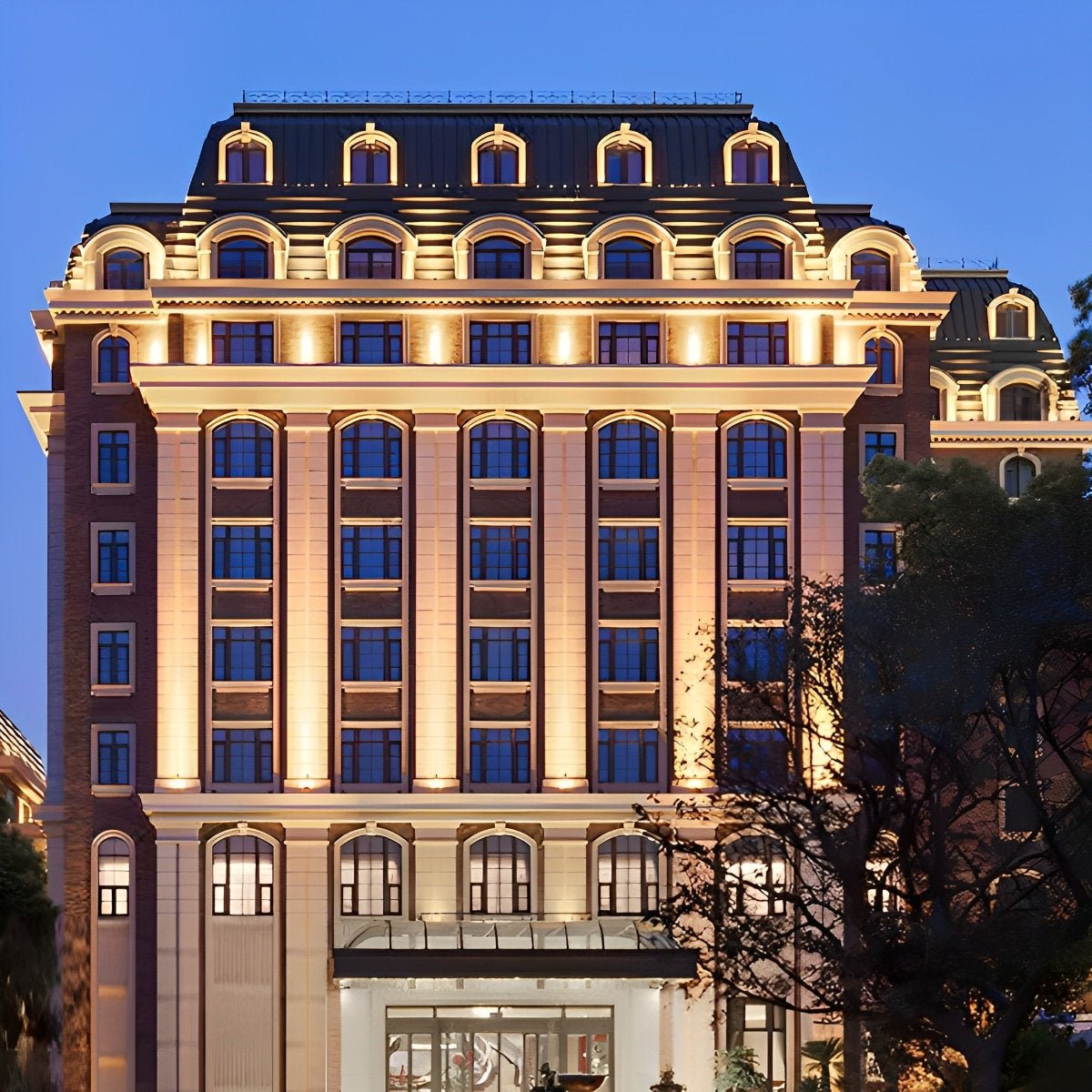 Wasserdichte IP65 LED-Außenwandleuchte mit Wasserfall-Lichteffekt
