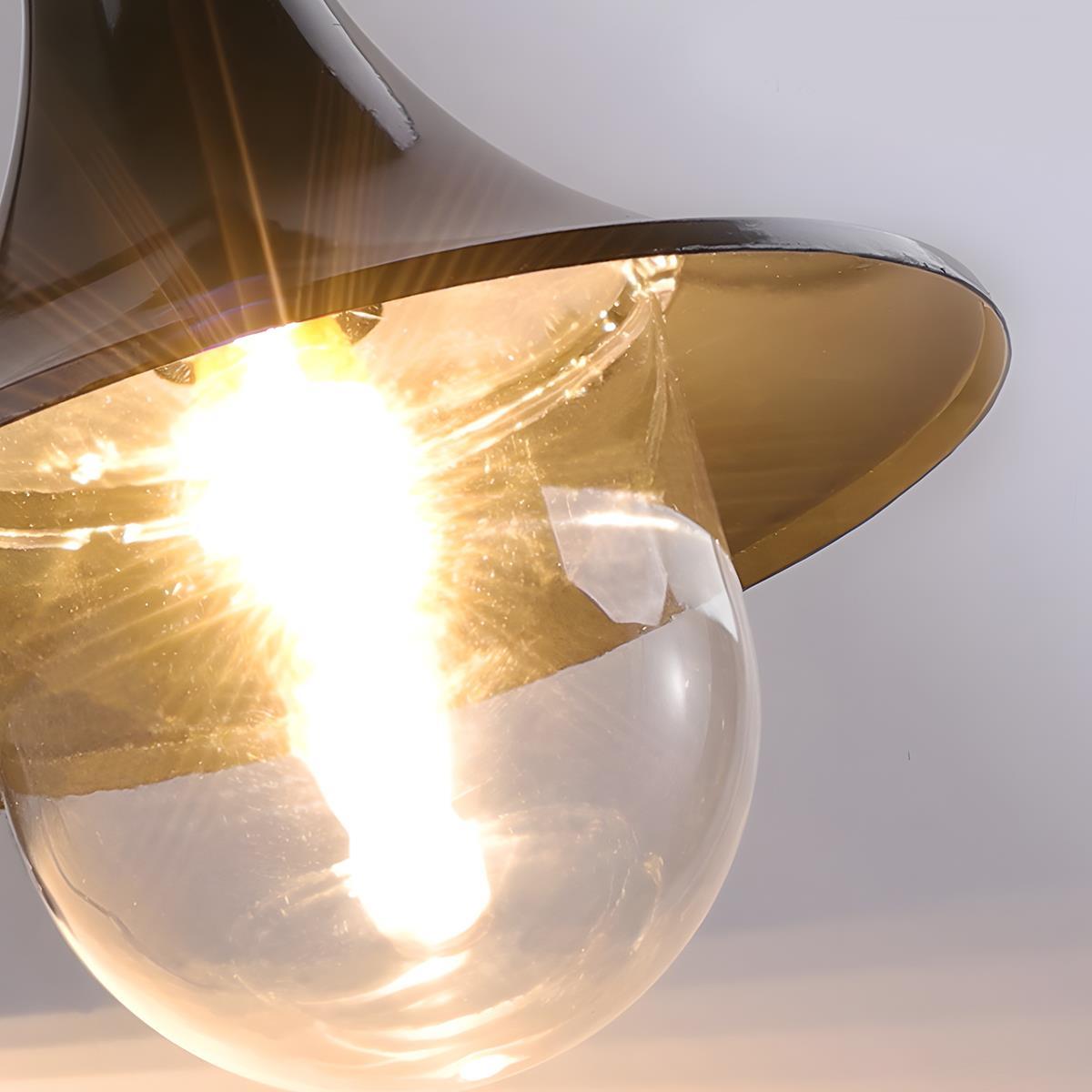 Wasserdichte Vintage LED-Außenwandleuchte in Hornform